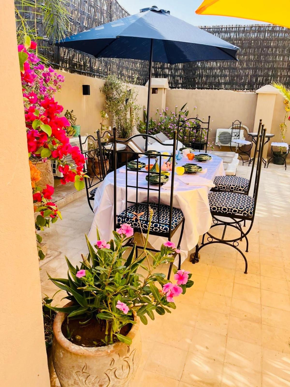 Riad Darna 4 Chambres Avec Piscine Et Petit Dejeuner Marrakesch Exterior foto